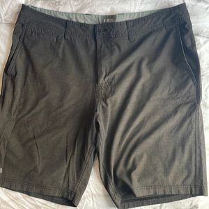 Black LinkSoul golf shorts